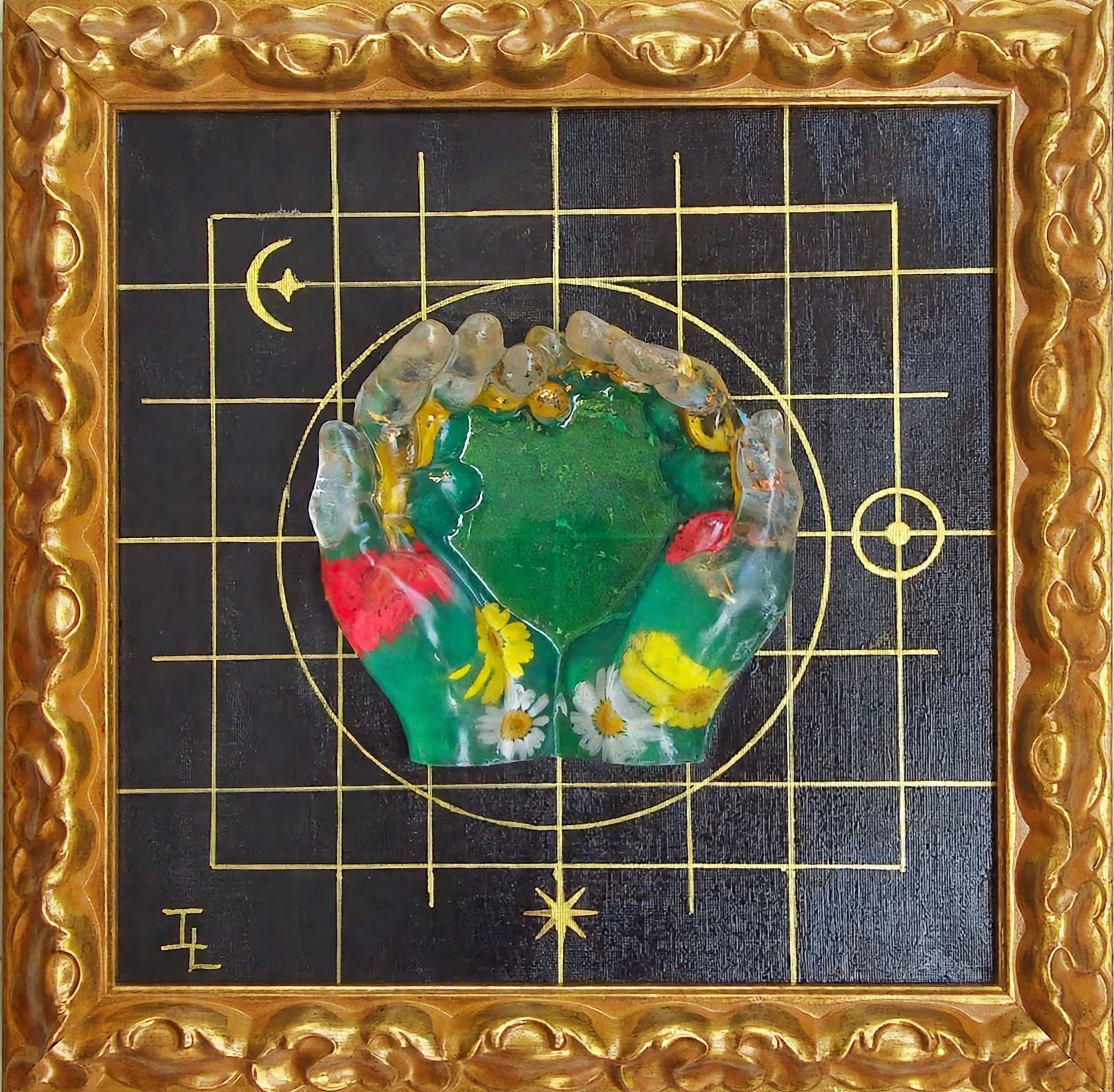 Coordenadas del Alma | Obra en Relieve y Resina